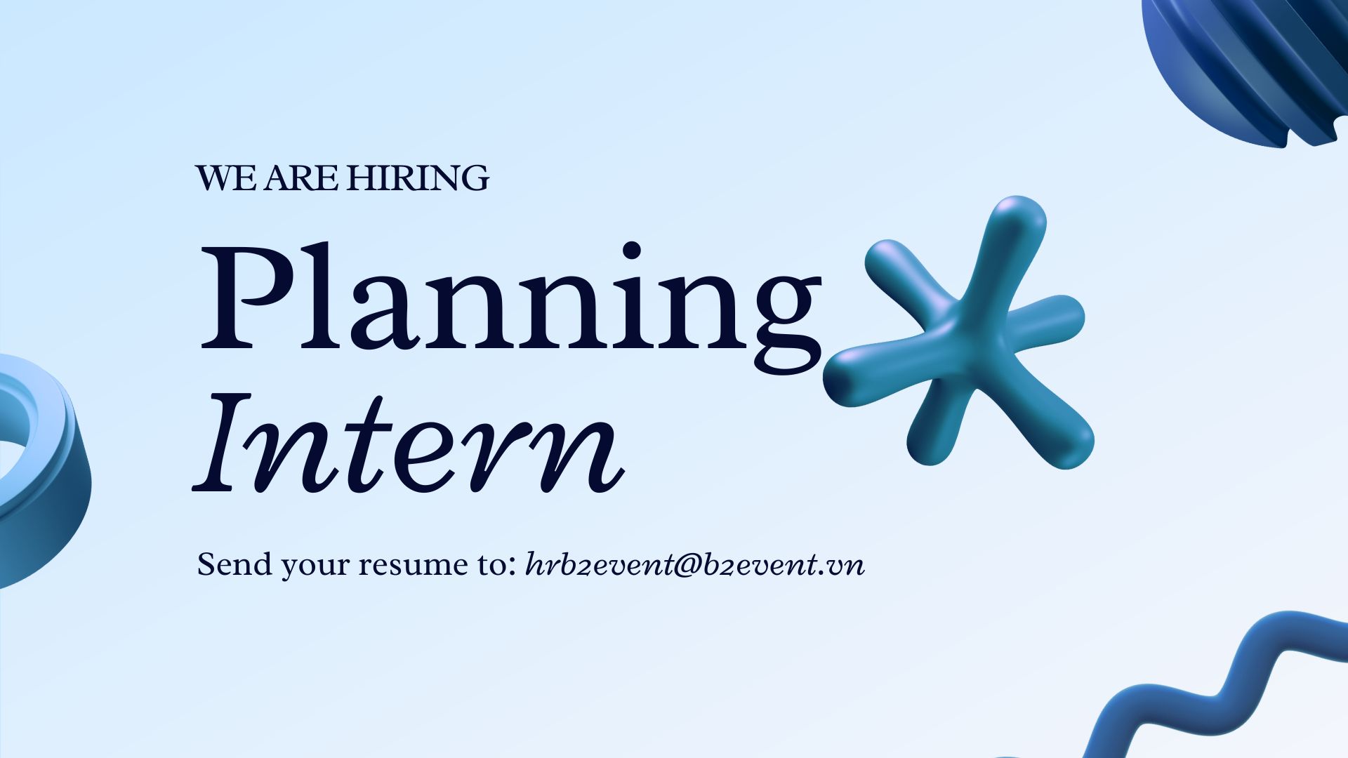 planning intern
