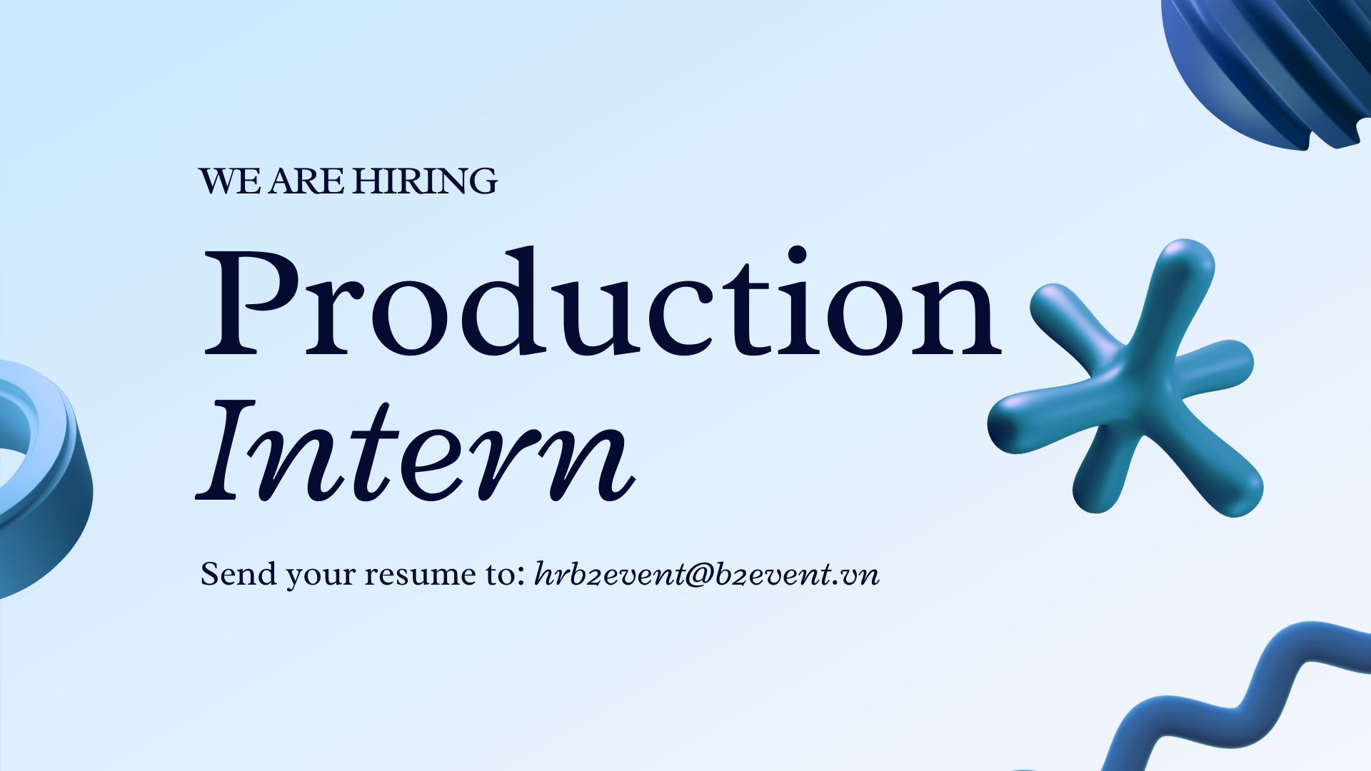 Production Intern